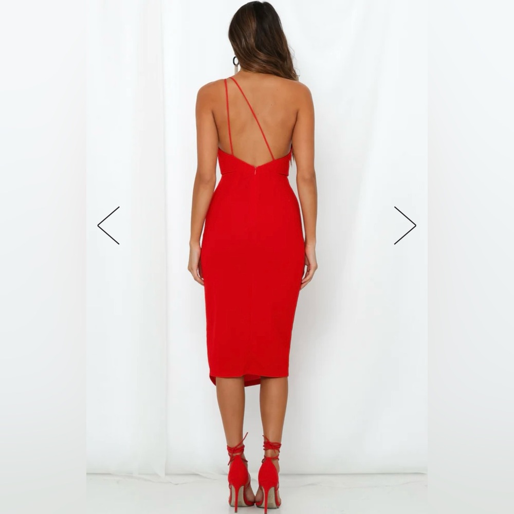 Hello Molly Taking It Back Red Dress - Picture 2 of 5